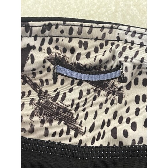 Lululemon Speed Short Ace Spot Lullaby Blue Black Size 4 - Picture 7 of 11